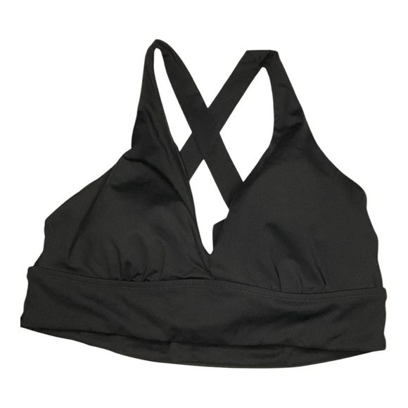 Athleta Plunge Bikini Top A-C Black NWT - Picture 1 of 3